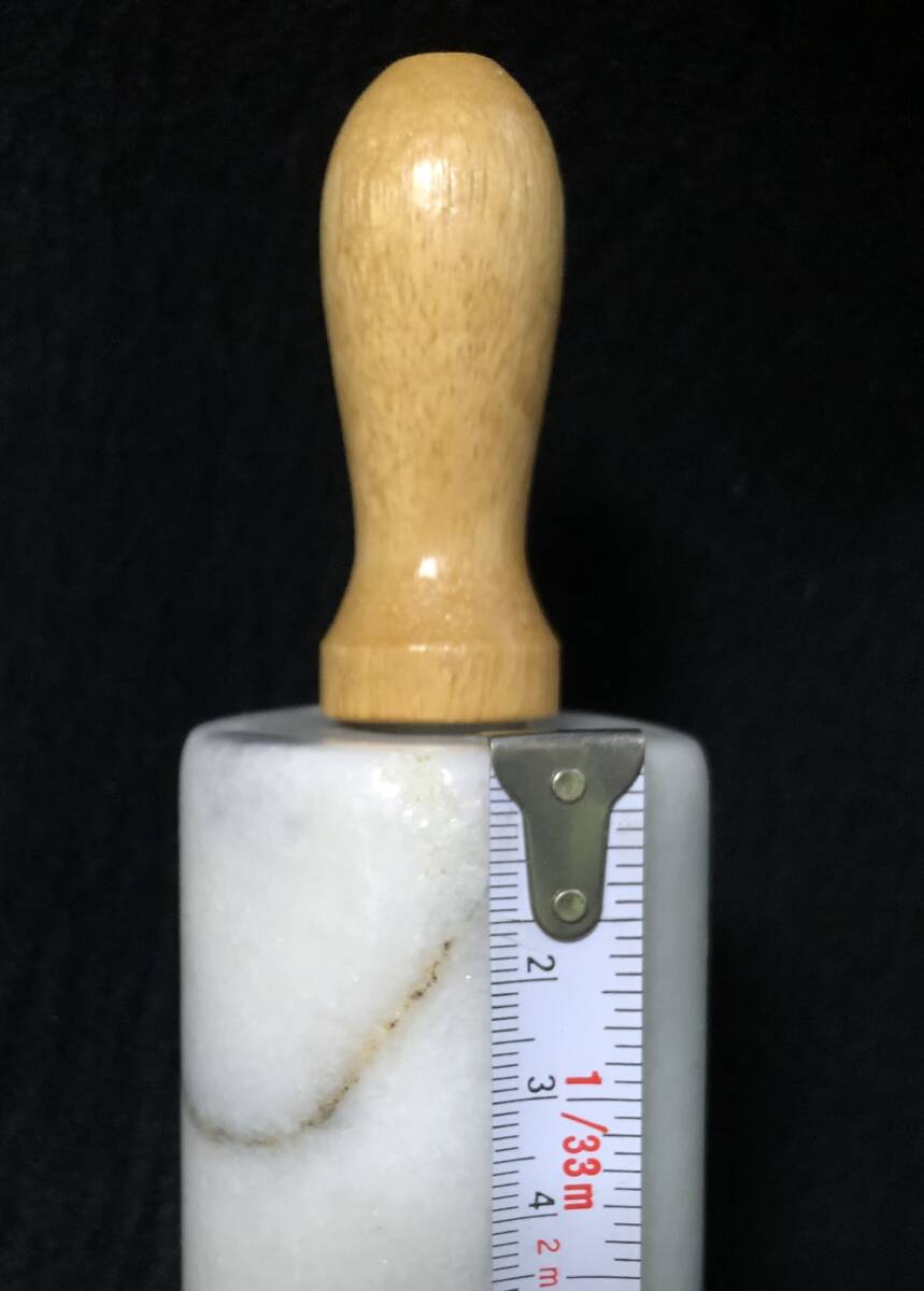 大理石製　めん棒・めん台 (27cm)セット　Gourmet Rolling Pin_画像2