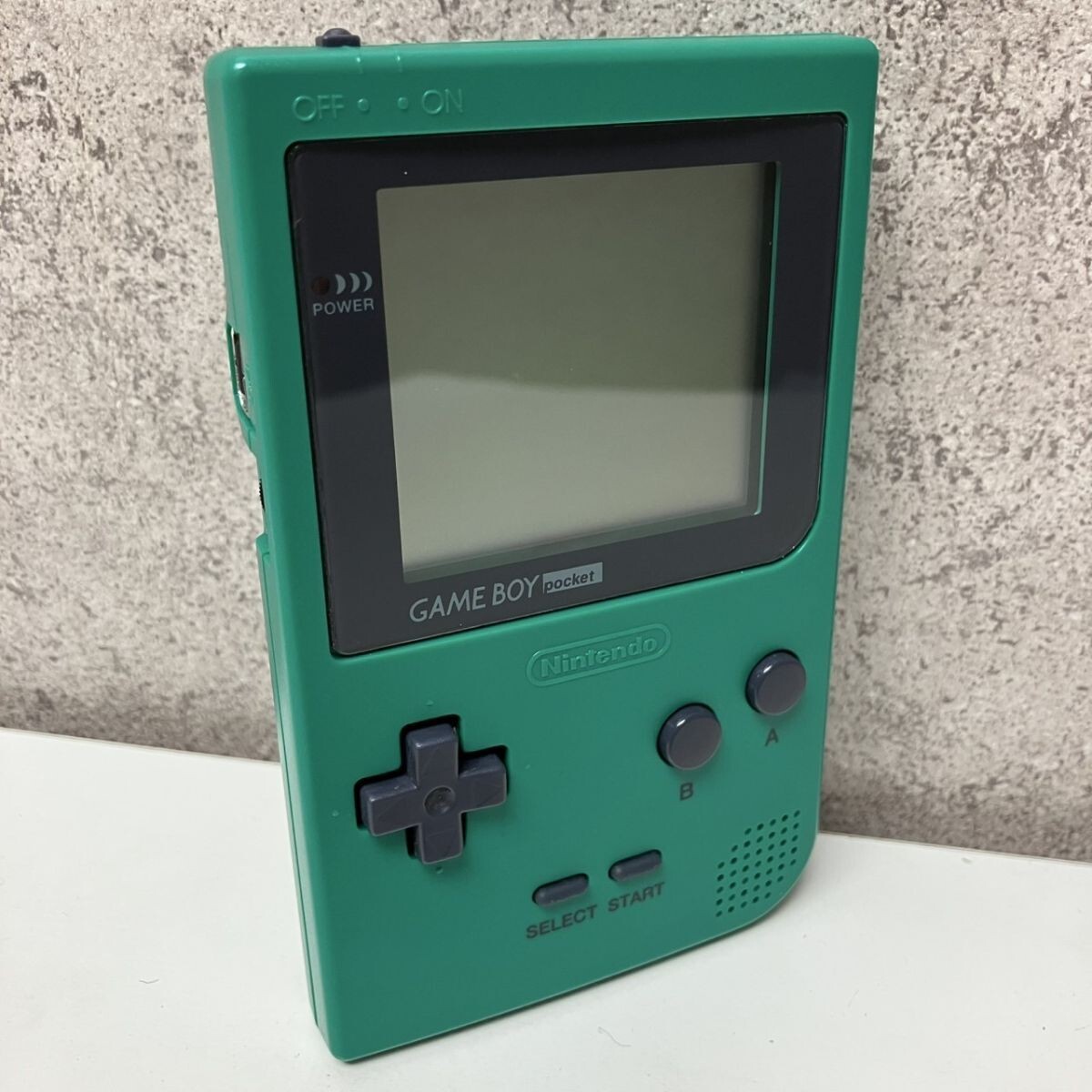 〇M025-P1-854◎ Nintendo ニンテンドー MGB-001 GAME BOY Pocket ゲームボーイポケット グリーン 緑 ゲーム機(jī) GBP 通電確認(rèn)済み OA