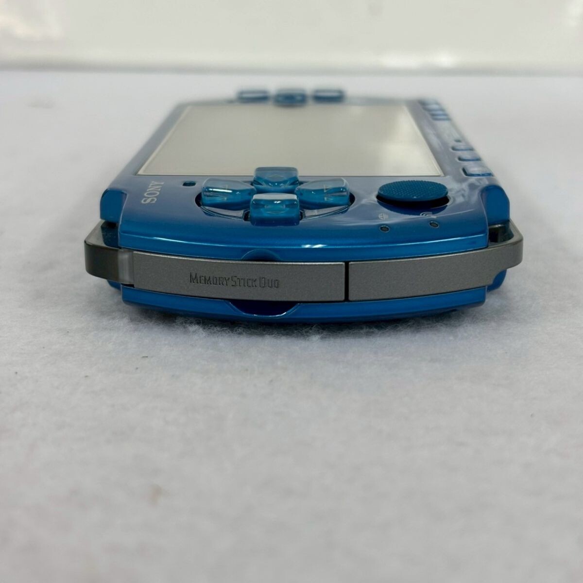 D416-O60-1749 SONY ソニー PSP 本體 PSP-3000 バイブラント?ブルー PlayStation Portable/箱/説明書/ACアダプター/カバー付/通電OK OA
