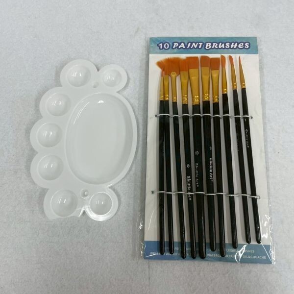 D722-K44-8423 Shuttle Art アクリル絵の具 メタリック 30色セット アクリル顔料 速干 防水 耐久 60ml ブラシ10本/パレット付き OA