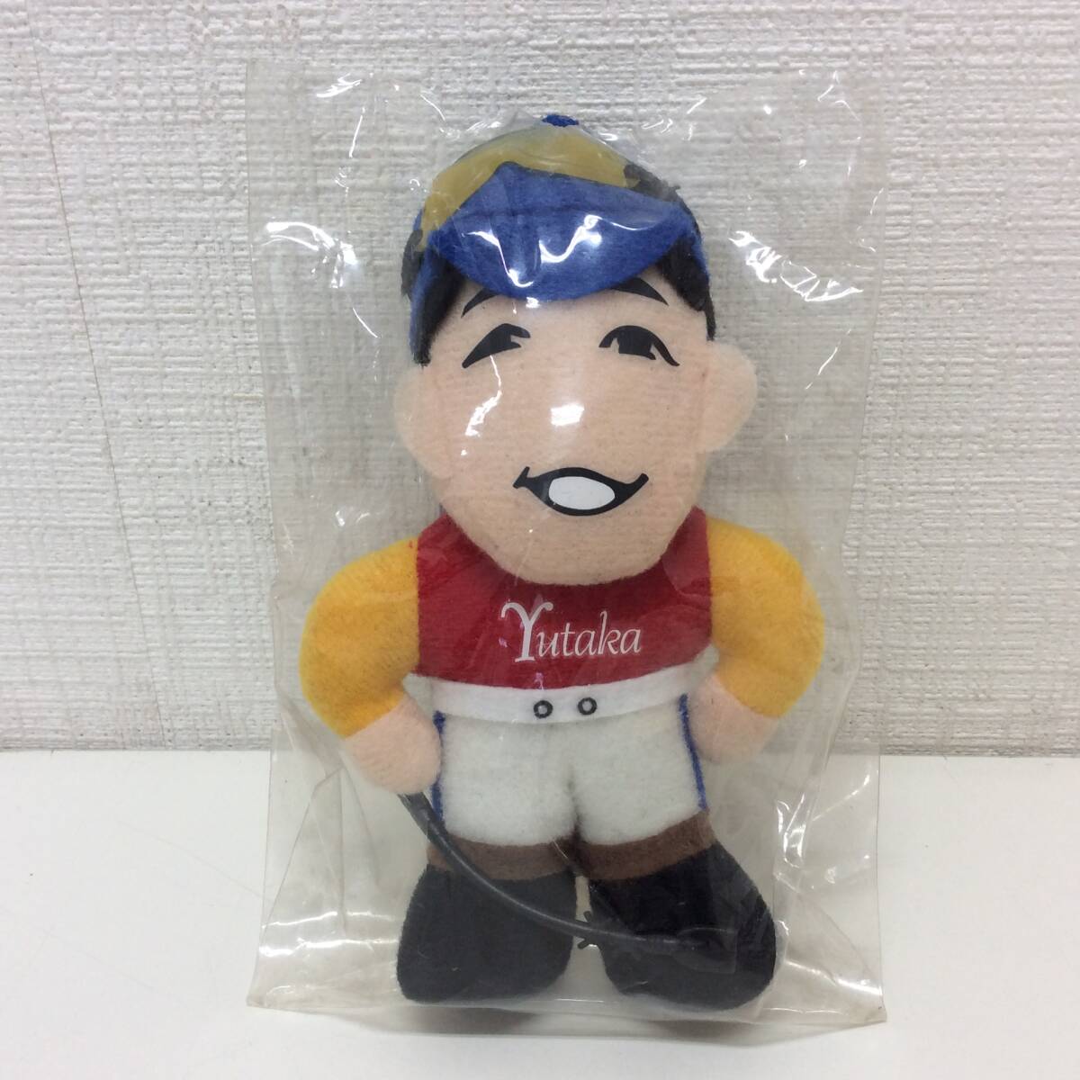 ■4181　武豊 ぬいぐるみ キーチェーン キーホルダー ディープインパクト ストラップ 2店セット チャーム 競(jìng)馬 長(zhǎng)期保管品