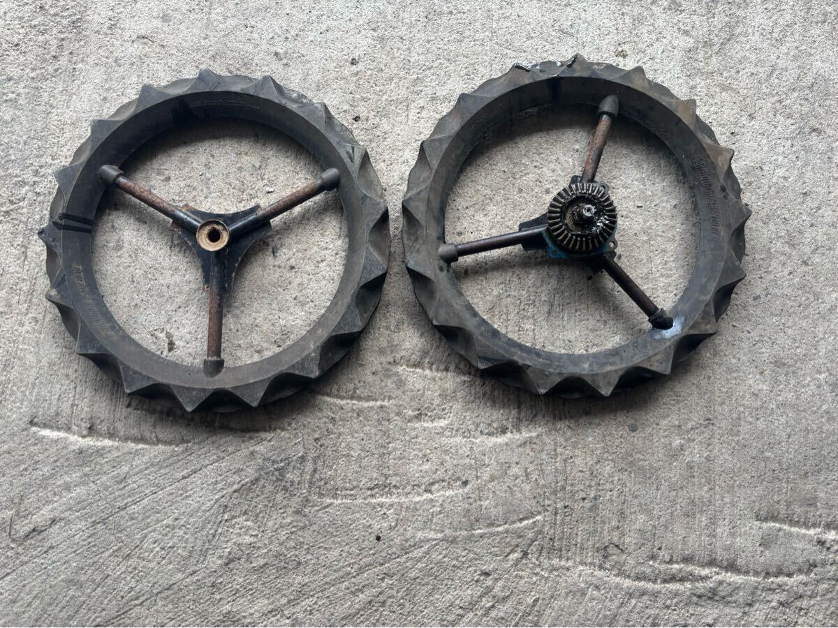 田植機　田植え機　部品パーツ　クボタ　SPK45 車輪/ タイヤ　前輪　600×60 訳あり　　現(xiàn)狀販売　