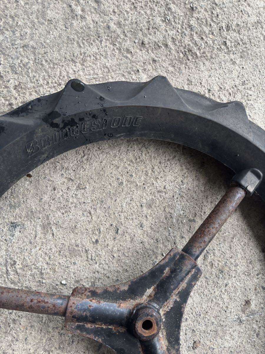 田植機　田植え機　部品パーツ　クボタ　SPK45 車輪/ タイヤ　前輪　600×60 訳あり　　現(xiàn)狀販売　