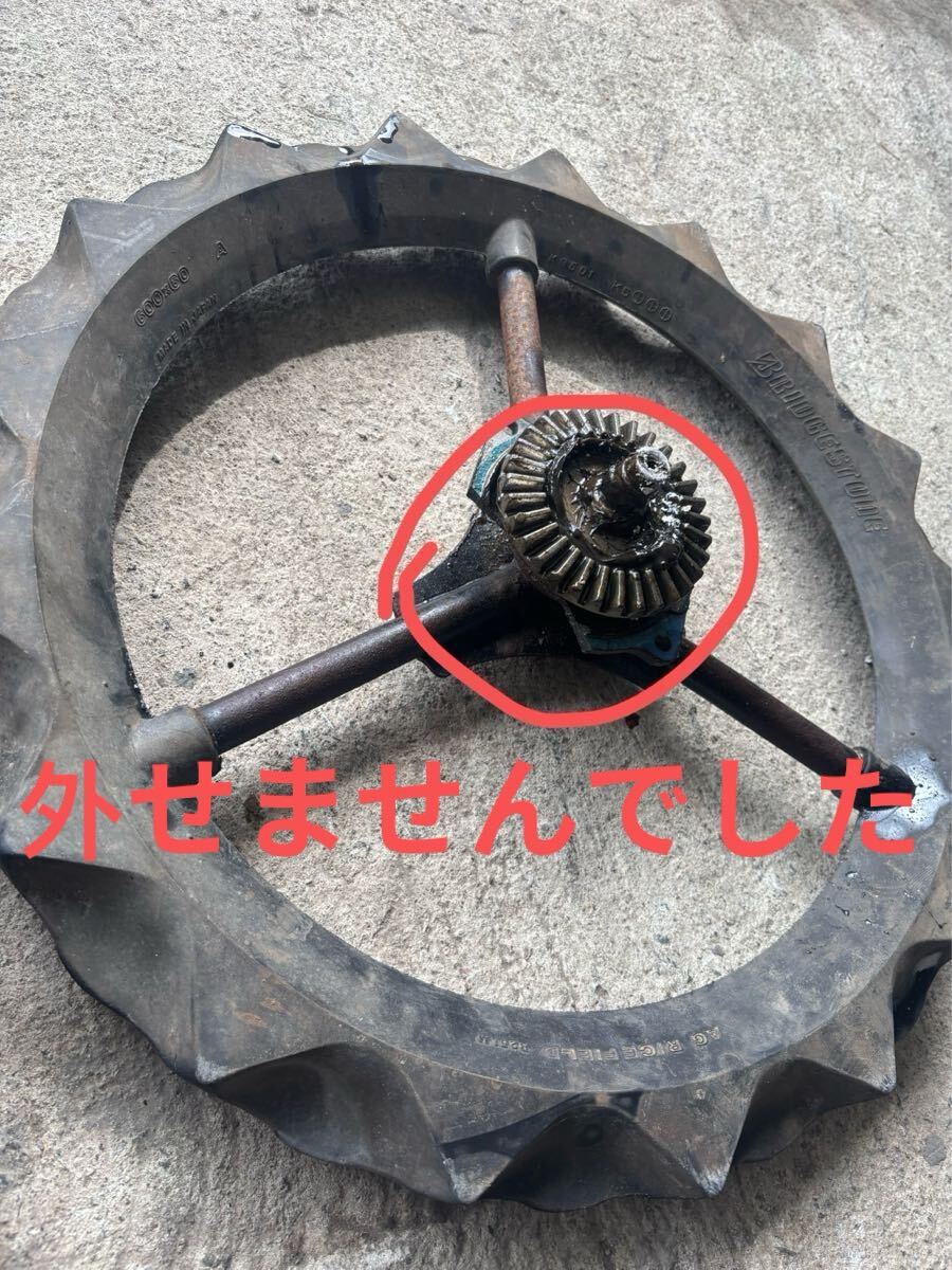 田植機　田植え機　部品パーツ　クボタ　SPK45 車輪/ タイヤ　前輪　600×60 訳あり　　現(xiàn)狀販売　