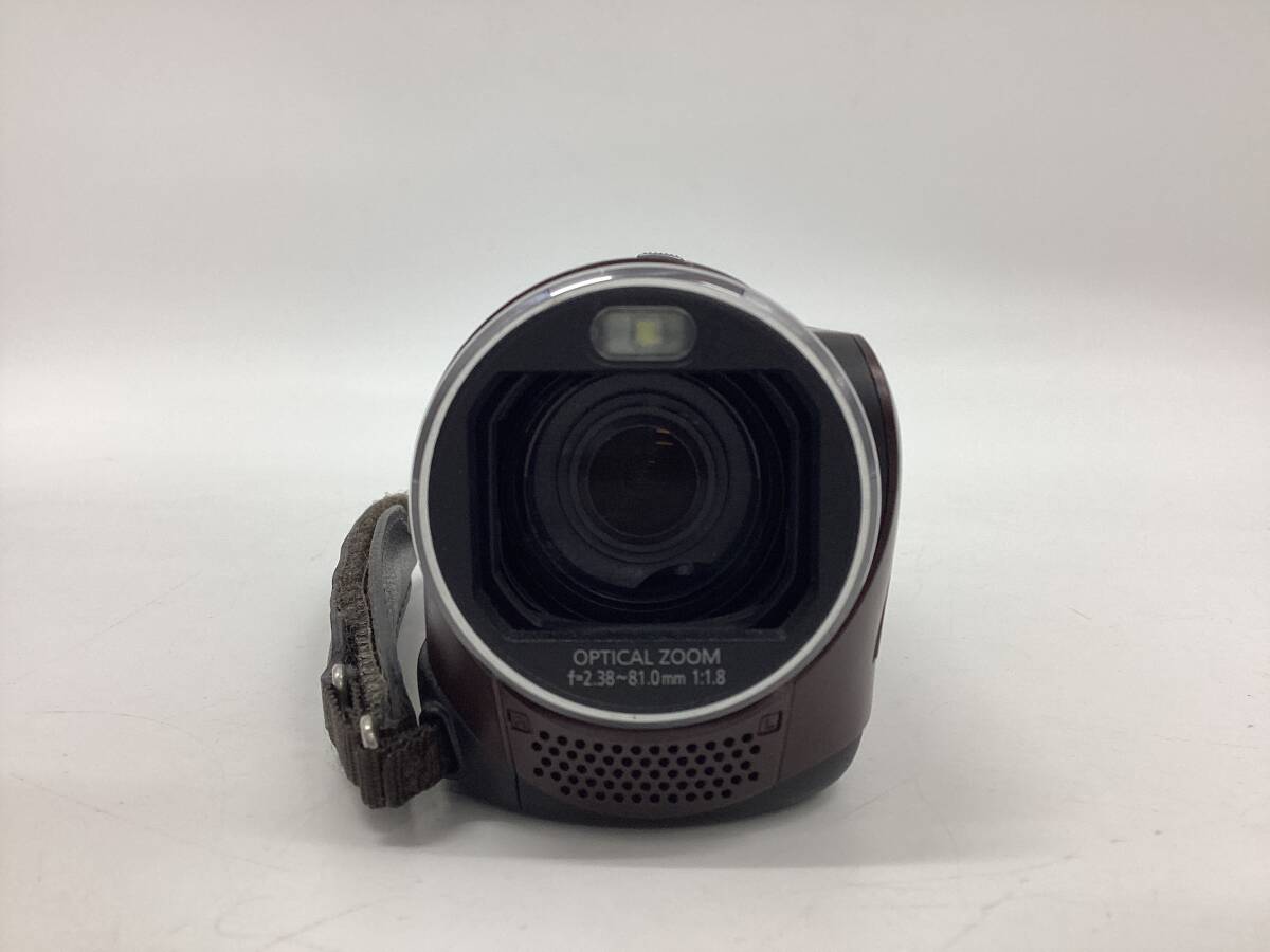 【7287】通電OK Panasonic パナソニック HDC-TM45 デジタル ビデオカメラ 茶 ブラウン 2011年制 ジャンク