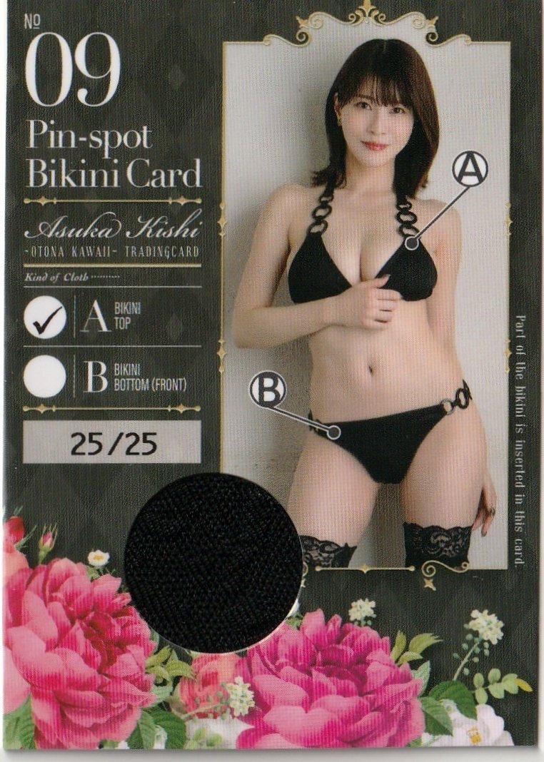 25 листов ограничение [. Akira день .~OTONA KAWAII~]25/25 булавка spo бикини карта 09( бюстгальтер ) WooHoo Girls Series 1 