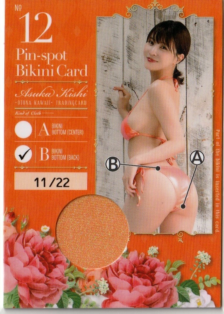 22 листов ограничение [. Akira день .~OTONA KAWAII~]11/22 булавка spo бикини карта 12( хлеб ti задний ) WooHoo Girls Series 1 