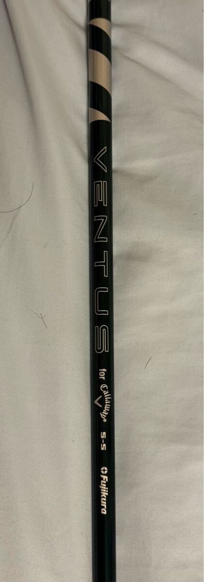 キャロウェイ　エリートX 10.5度?。ē廿氓伞?ラウンド使用）シャフト　VENTUS for Callawav ５S（シャフトのみ未使用品）