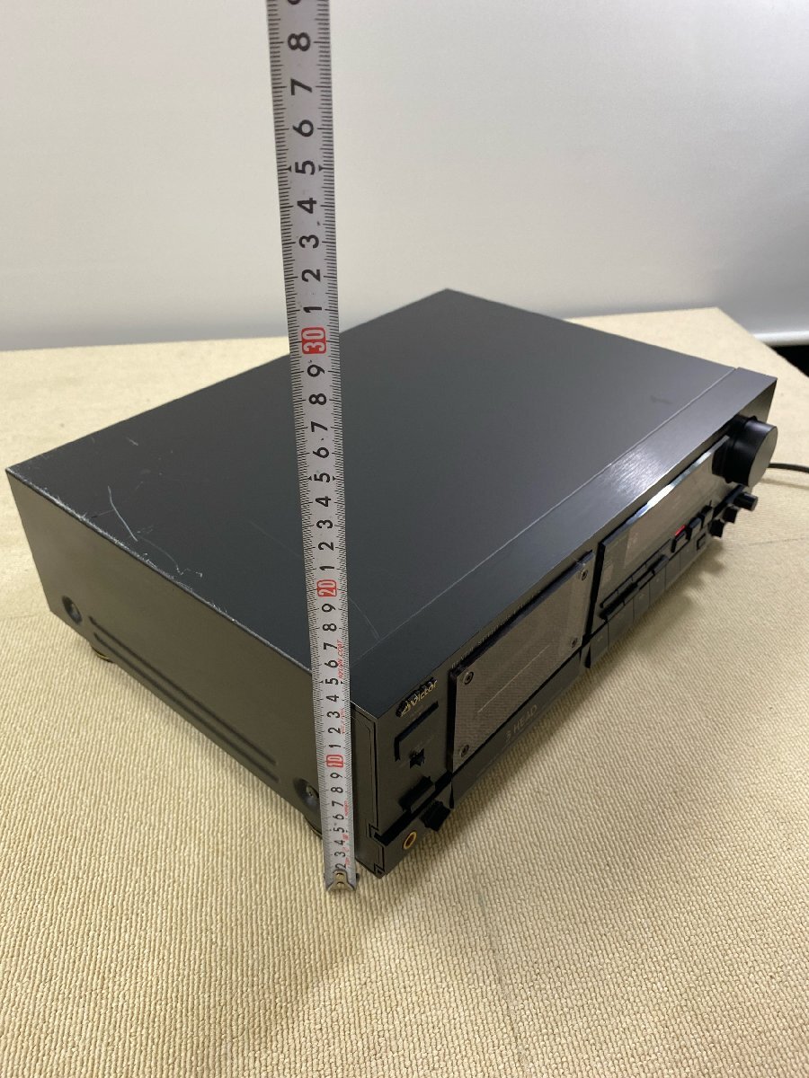 【通電確認済】Victor TD-V721 ステレオカセットデッキ 3ヘッド ビクター 日本ビクター シリアルナンバー 15361469