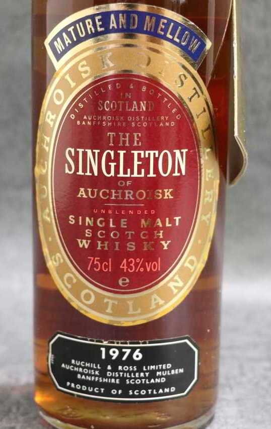 1円～【古酒 未開栓】1円～【古酒 未開栓】スコッチウイスキー THE SINGLETON シングルトン 1976 750ml 木箱入り