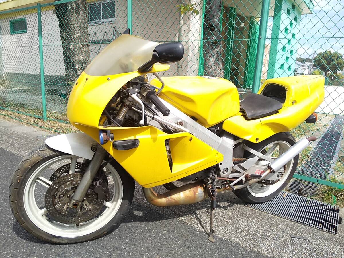 Σ(゜?゜)お寶!☆NSR250R MC21 書付き 愛知県 エンジンOK/Jhaチャンバー/デイトナステダン/M-MAXリミッターカット/NS400R/TZR/RGVガンマ/