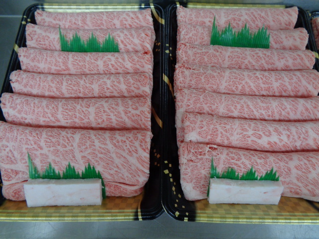 さつま和牛Ａ５牝　超特肩ロースすき焼き?。玻耄纭。?2）