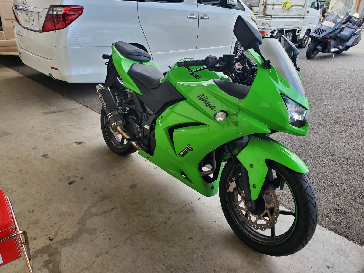 格安　EX250K　ニンジャ250R　NINJA250R　セル始動(dòng)　45820km
