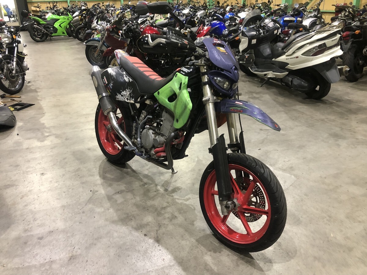 格安　KLX250SR　KLX250　LX250E-004～　実動(dòng)　自賠責(zé)R8年3月　FCR裝著