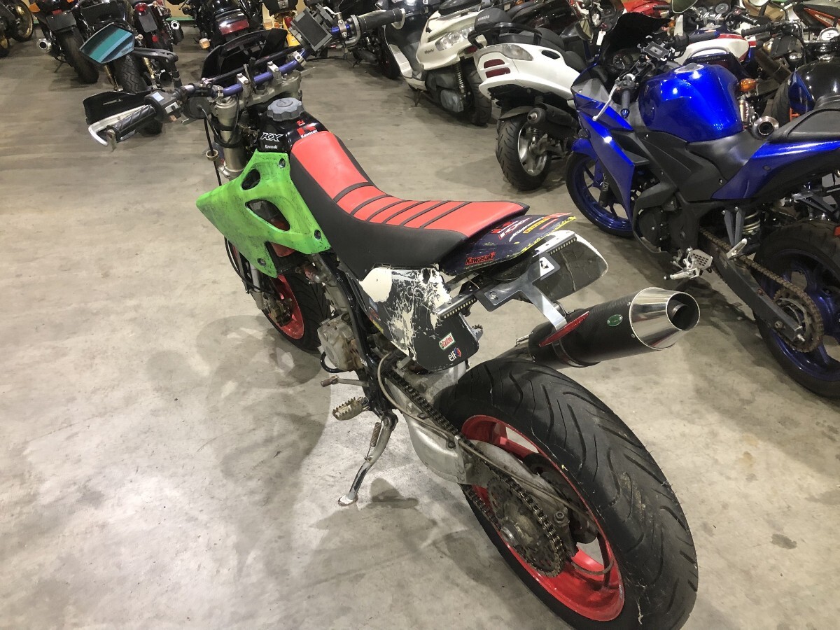 格安　KLX250SR　KLX250　LX250E-004～　実動(dòng)　自賠責(zé)R8年3月　FCR裝著