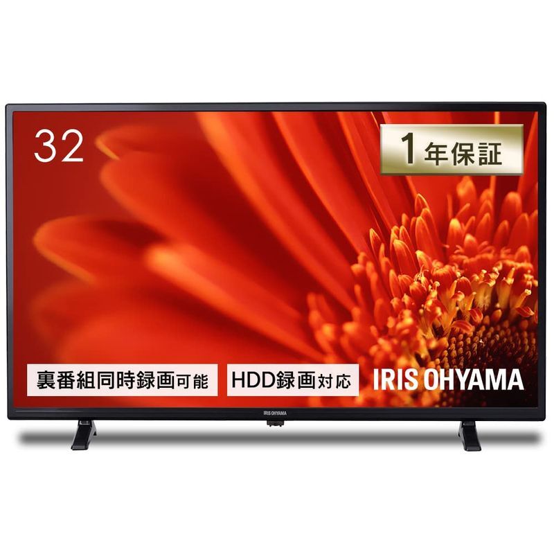 アイリスオーヤマ 32V型 液晶テレビ LUCA LT-32C320B ハイビジョン 裏番組録画対応 外付HDD録画対応_画像1