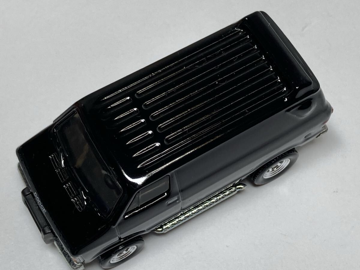 ホットウィール　ポップカルチャー 1979 ダッジ ラム バン　オールドスクールバン DODGE RAM VAN ミニカー　リアルライダー_画像6