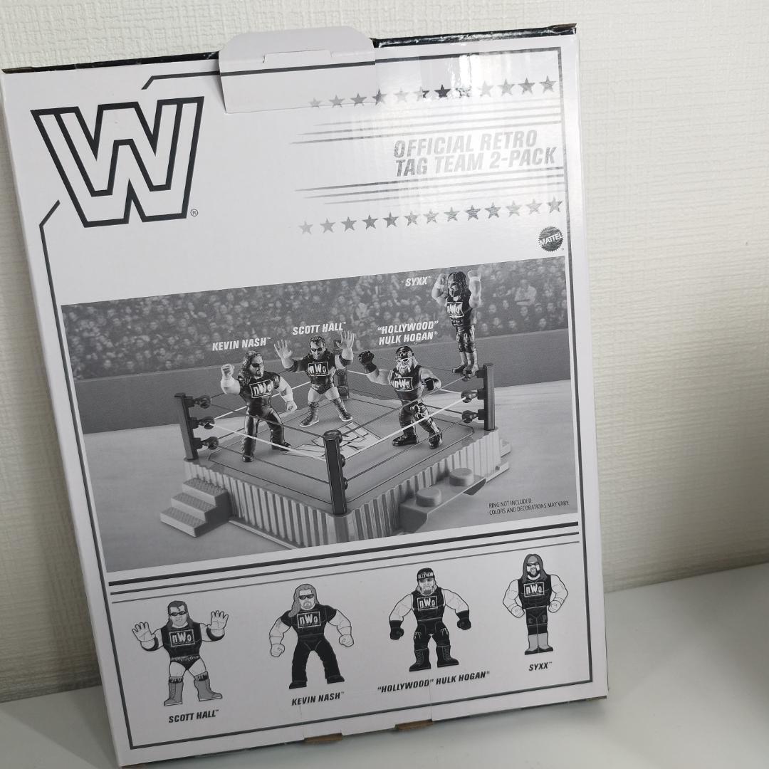 WWE WCW nWo ハルク ホーガン ナッシュ ホール プロレス フィギュア WWE WCW nWo ハルク ホーガン レトロパック フィギュア ケビン