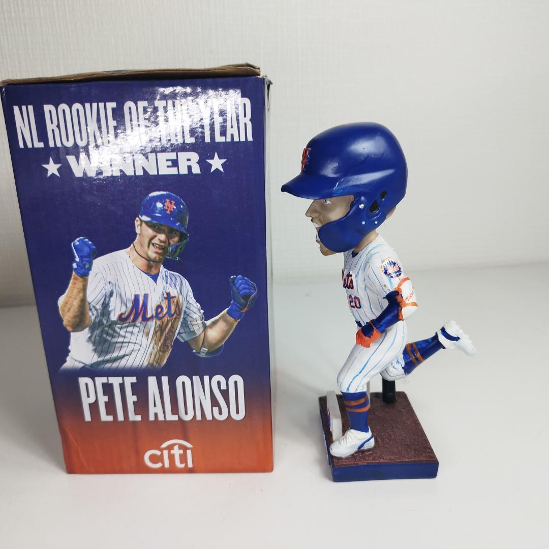美品 新品未開封品 ニューヨークメッツ ピートアロンゾ ボブルヘッド ピート アロンソ アロンゾ ボブルヘッド ニューヨーク メッツ