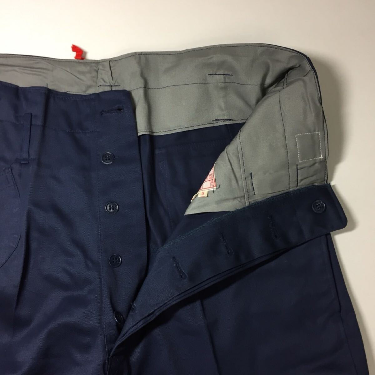 ◇《昭和47年 希少 並2号形 旧国鉄 作業服 冬》 ナッパ服 上下