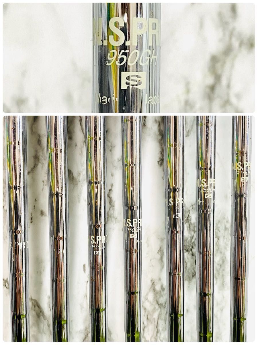 【訳あり特価】YAMAHA ヤマハ inpres インプレスX 460D メンズアイアンセット N.S PRO 950GH 7本 スチール S_画像9