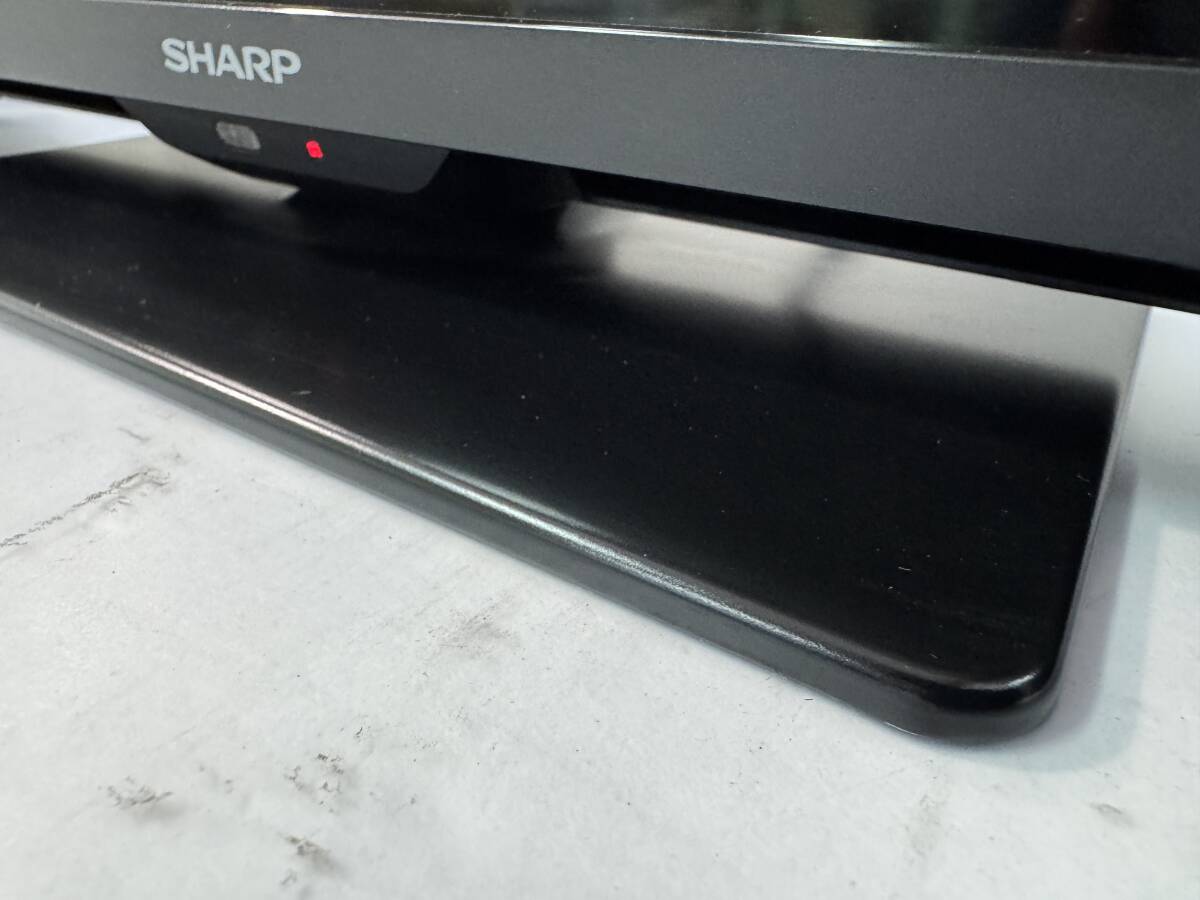 2023年制 シャープ AQUOS?。常残汀ED　液晶テレビ２T―C３２DE　ダブルチューナー搭載 USB外付けHDDに里番組を録畫可能 管理番號F1513