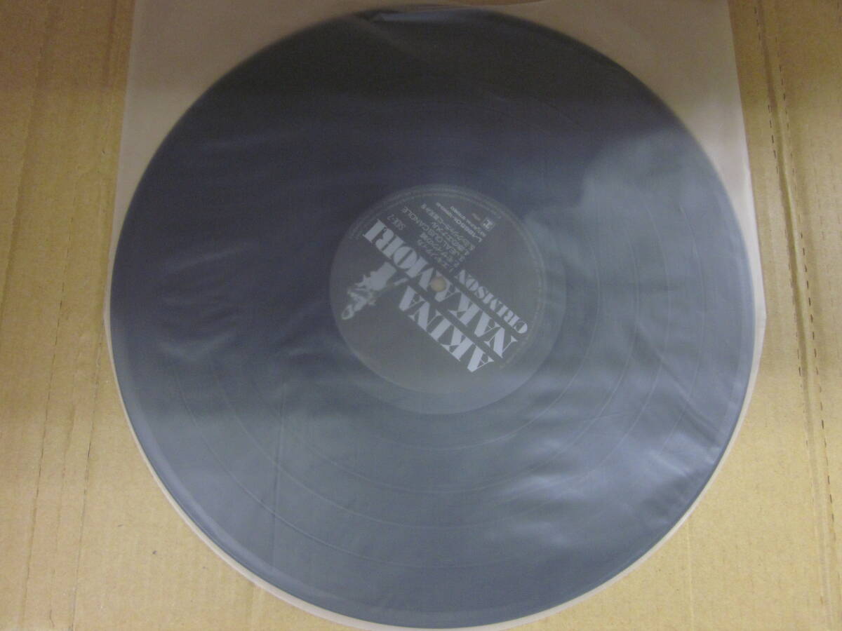 LP/ 国内盤　帯付　L-12650/中森明菜 /　クリムゾン_画像5