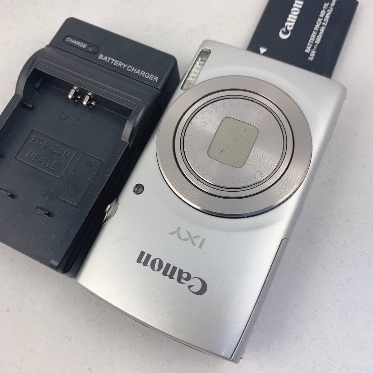 Canon キャノン IXY 180 PC2275 デジカメ デジタルカメラ コンパクトカメラ イクシー IXY180 シルバー ジャンク 1円スタート