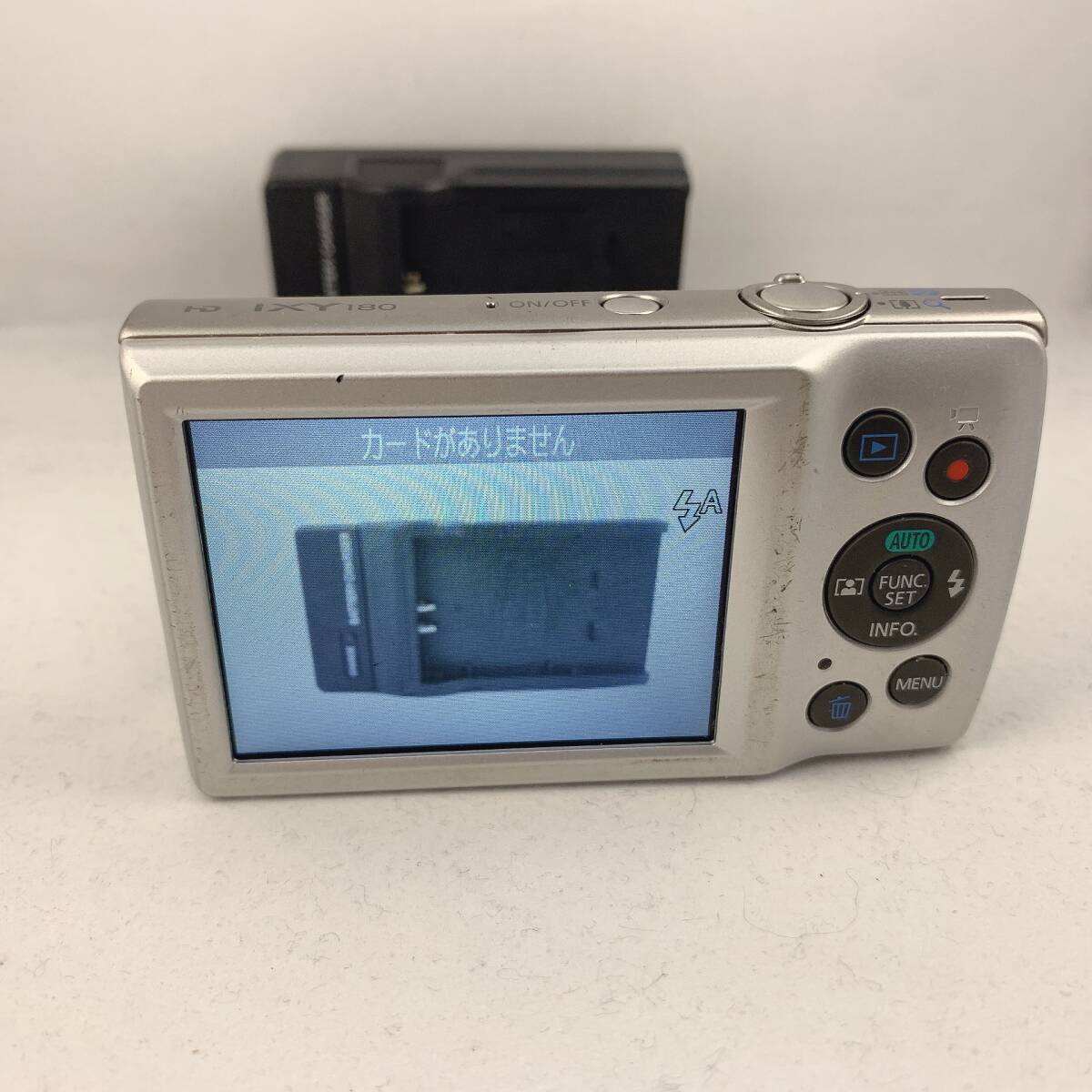 Canon キャノン IXY 180 PC2275 デジカメ デジタルカメラ コンパクトカメラ イクシー IXY180 シルバー ジャンク 1円スタート