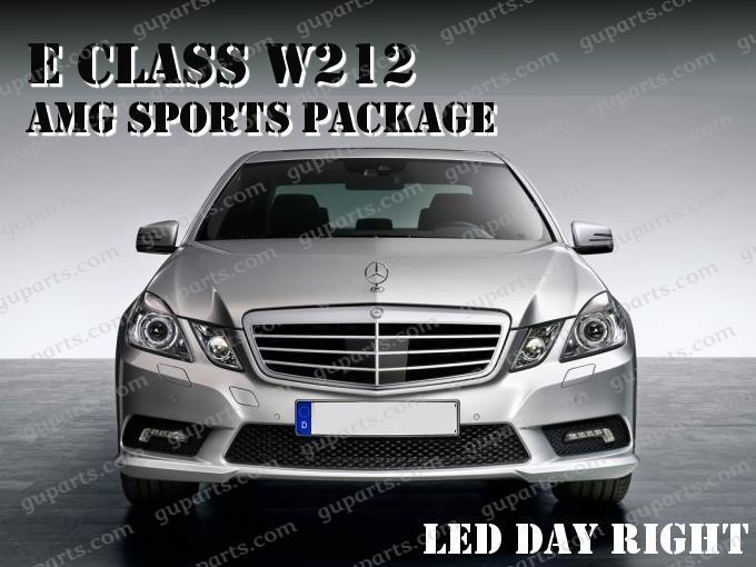 ベンツ E クラス W212 前期 2009~2013 E250 E300 E350 E550 アバンギャルド AMG 左 フォグ ランプ LED デイライト A2128200756_画像3