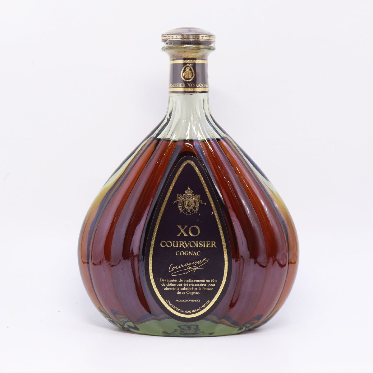 未開栓 COURVOISIER クルボアジェ XO グリーンボトル コニャック ブランデー 700ml 40% 古酒 送料無料_画像1