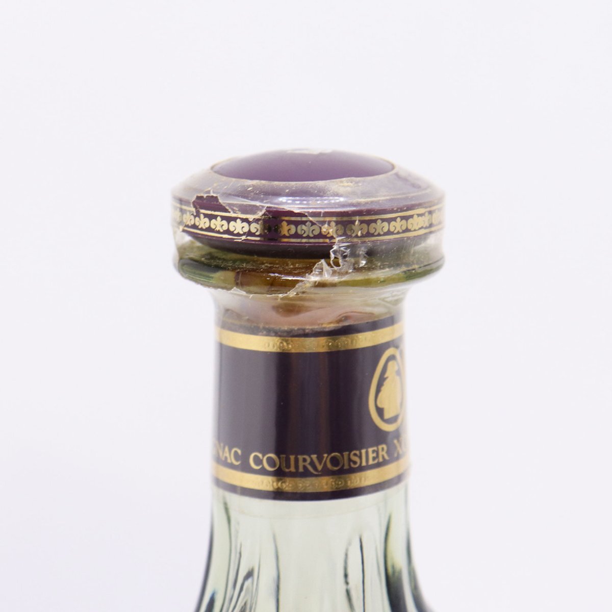 未開栓 COURVOISIER クルボアジェ XO グリーンボトル コニャック ブランデー 700ml 40% 古酒 送料無料_画像5