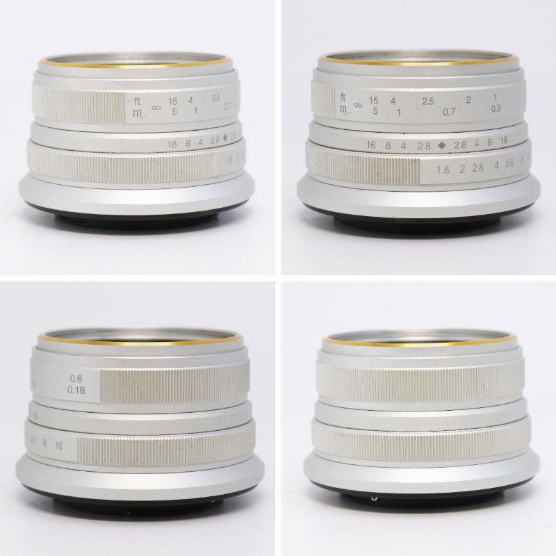 1円～ 富士フィルム FUJIFILM X-T10 ミラーレス一眼カメラ シルバー レンズ付/7artisans 25mm F1.8 FXマウント ジャンク 不動(dòng) 送料無料！