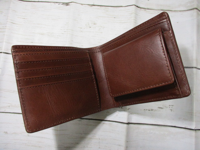 新品 財布 メンズ 二つ折り スヌーピー SNOOPY ブランド 本革 人気のライダーシリーズ ブラウン_画像2
