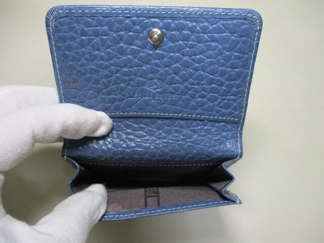 дешевый новый товар футляр для карточек футляр для визитных карточек женский pe Revo rusa бренд натуральная кожа Lizard type вдавлено . красивый голубой очень редкий модель