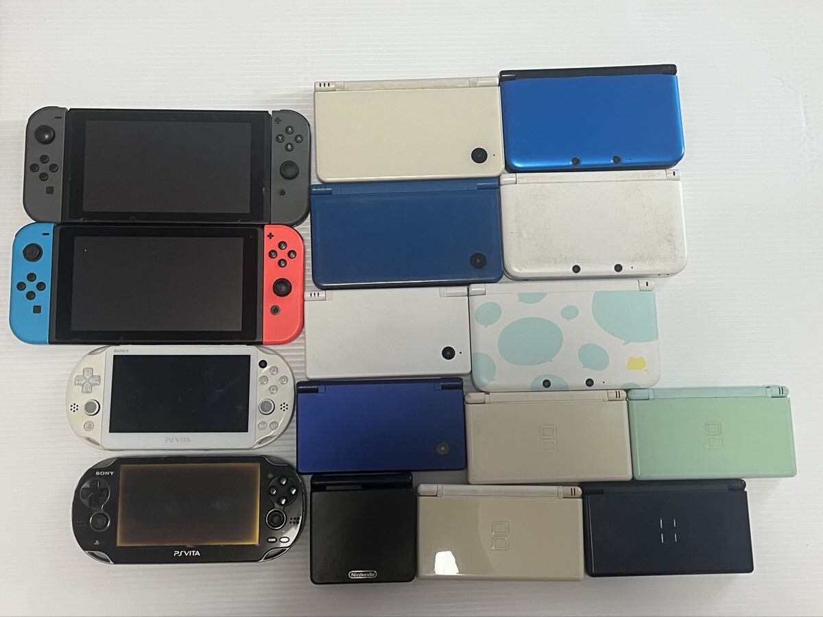 ゲーム機(jī)本體　ジャンク 16點(diǎn) Switch、3DSLLその他