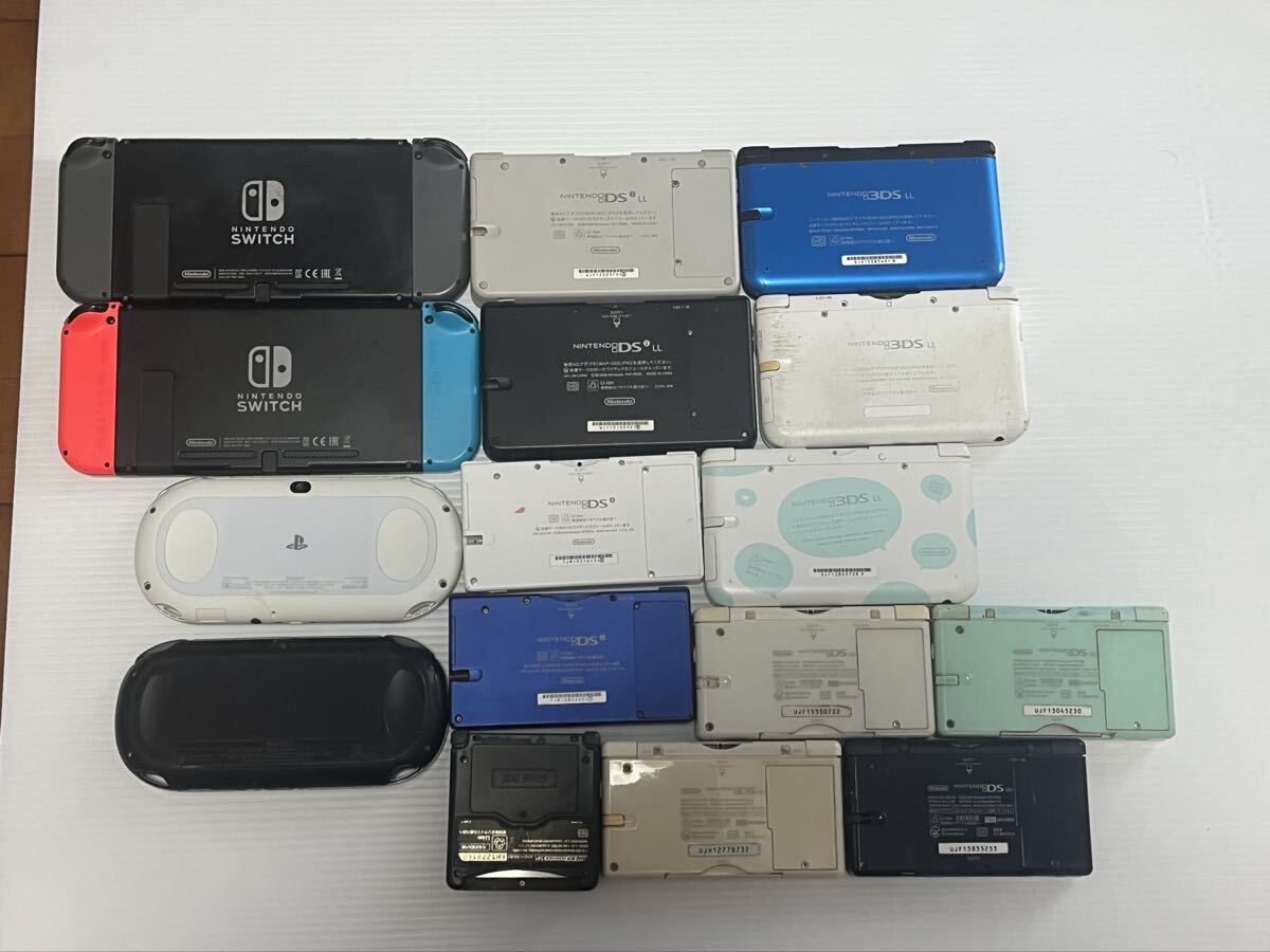 ゲーム機(jī)本體　ジャンク 16點(diǎn) Switch、3DSLLその他