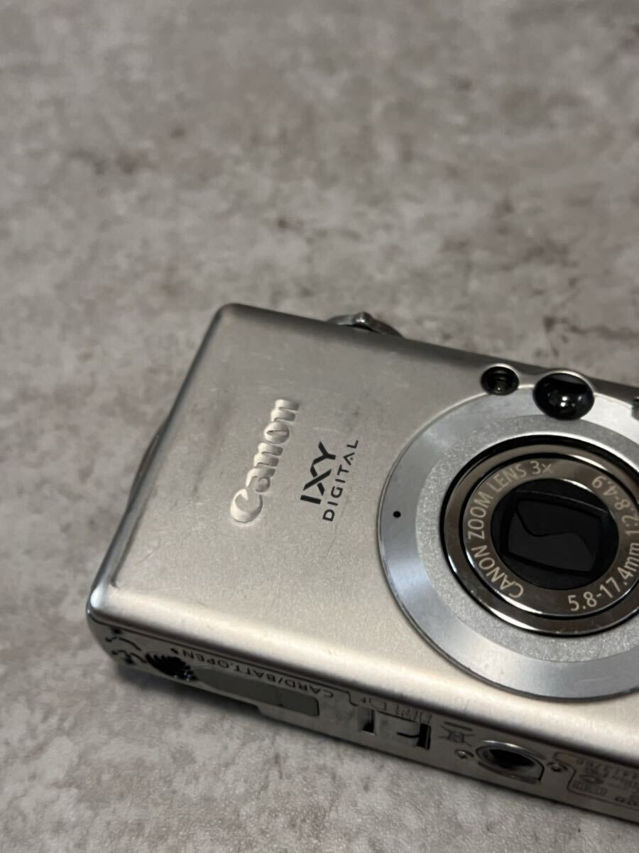 Canon キャノン IXY カメラ DIGITAL 70 コンパクトデジタルカメラ コンデジ シルバー