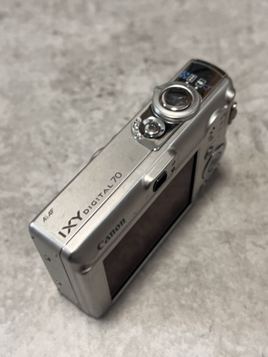 Canon キャノン IXY カメラ DIGITAL 70 コンパクトデジタルカメラ コンデジ シルバー