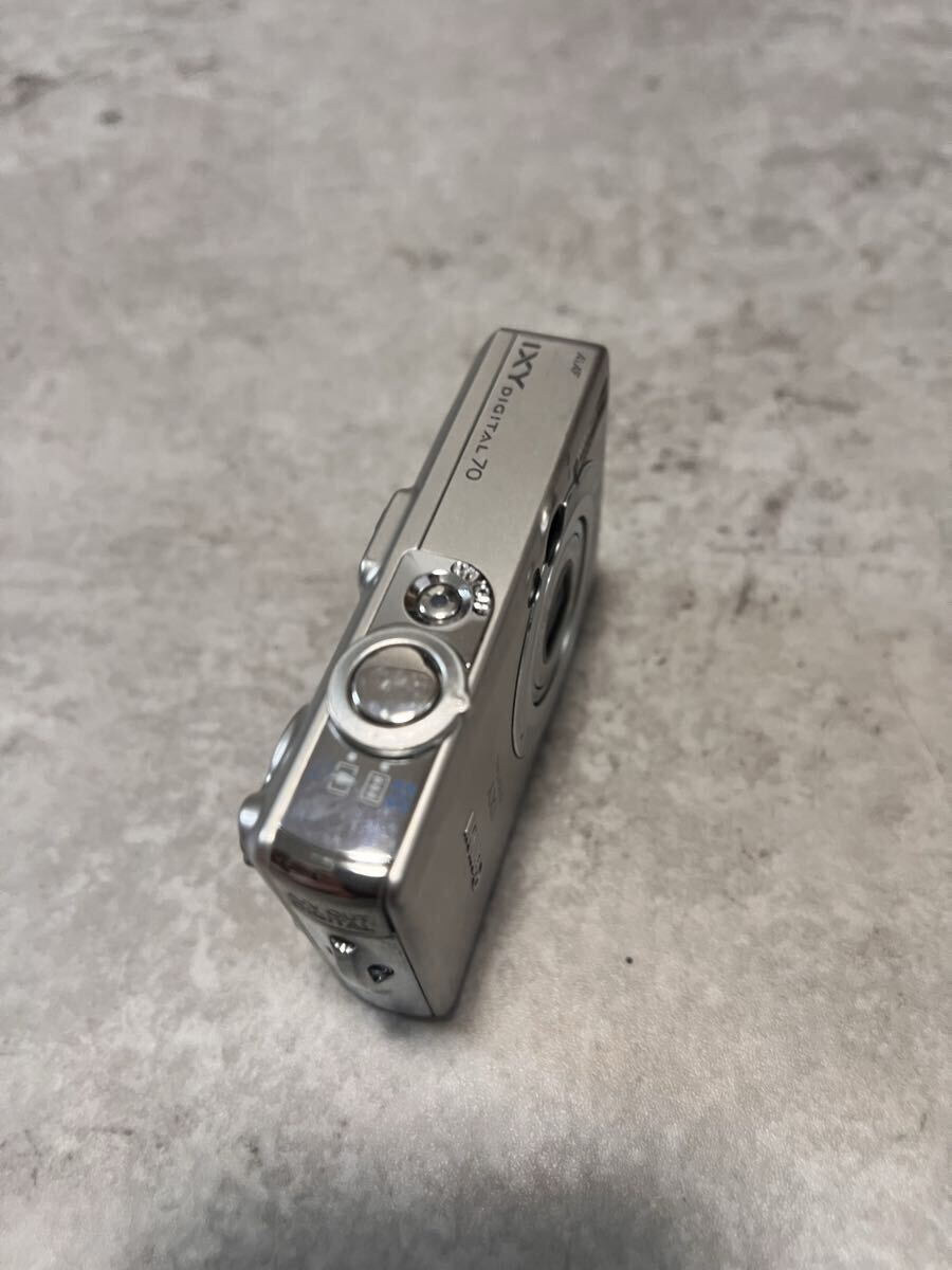 Canon キャノン IXY カメラ DIGITAL 70 コンパクトデジタルカメラ コンデジ シルバー