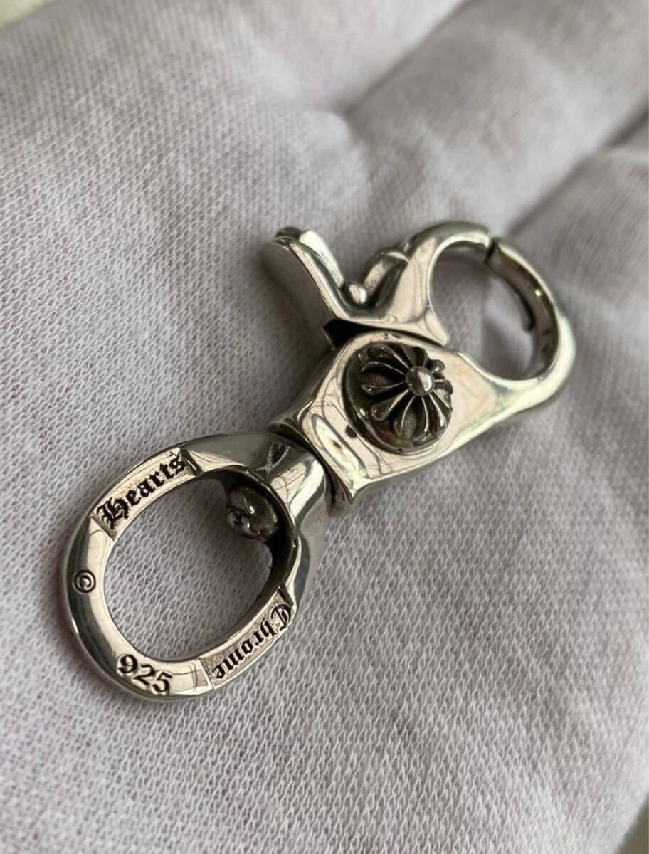 ◆數(shù)量限定??！シルバー 925 クロス ファンシー キーチェーン キーリング　送料無料?。?