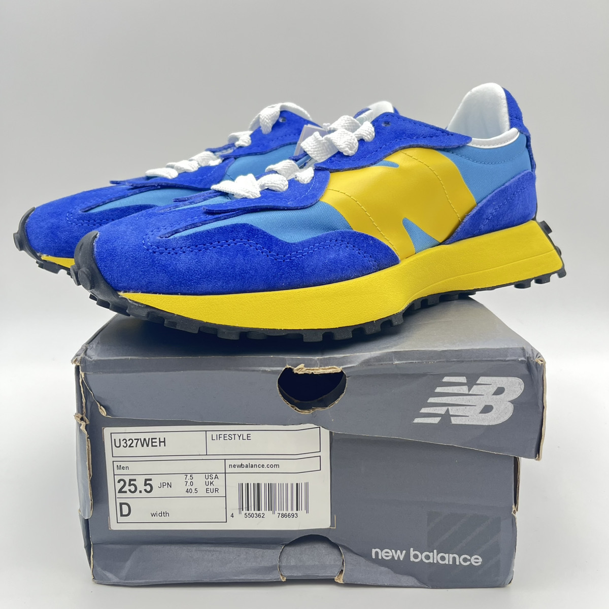 新品未使用品 new balance ニューバランスU327WEH/327 EH スニーカー　25.5cm_画像1