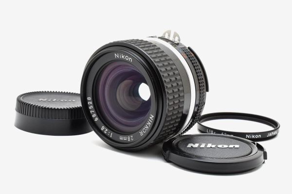 [良品]ニコン Nikon Ai-s NIKKOR 28mm f/2.8 マニュアルフォーカス 広角 レンズ 2597865