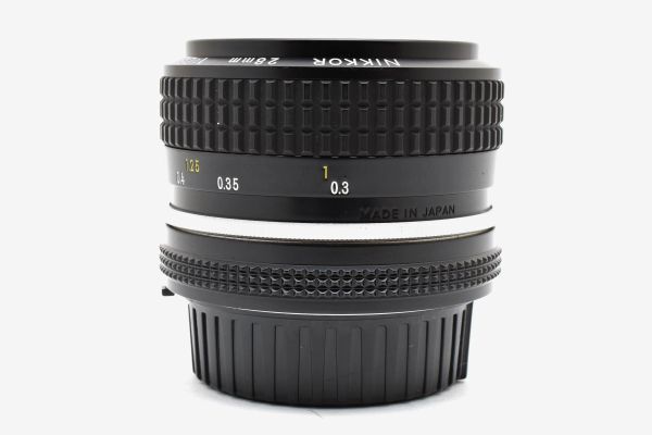[美品]ニコン Nikon Ai NIKKOR 28mm f/2.8 マニュアルフォーカス 広角 レンズ 2597866