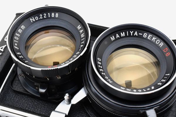 [ прекрасный товар ] Mamiya MAMIYA C330 PRO f двухобъективный зеркальный 6×6 пленочный фотоаппарат with Sekor DS 105mm f/3.5 2597867
