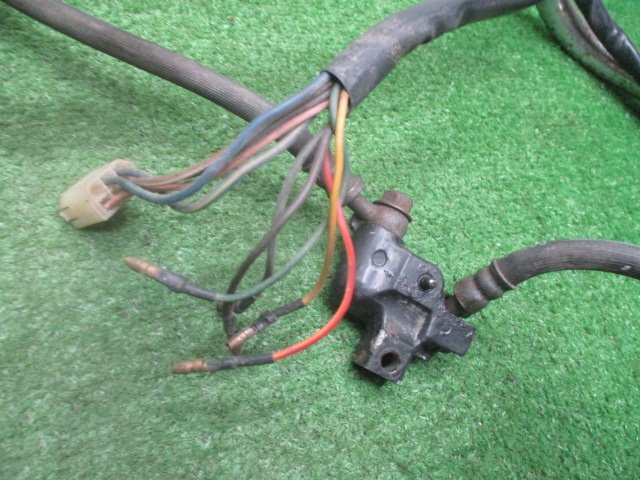 Z7J24 GX750 フロント マスターキャリパー?ハンドルスイッチ 左?ハンドル付き 當(dāng)時(shí)物 希少 1J7 XS750 XS750SP T BHN