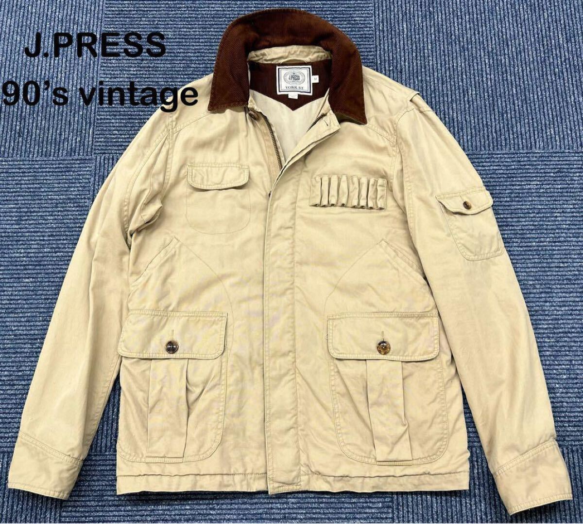 ★美品　J.PRESS×BEAMSハンティングジャケット　Jプレス×ビームス　ワークジャケット　カバーオール_画像1