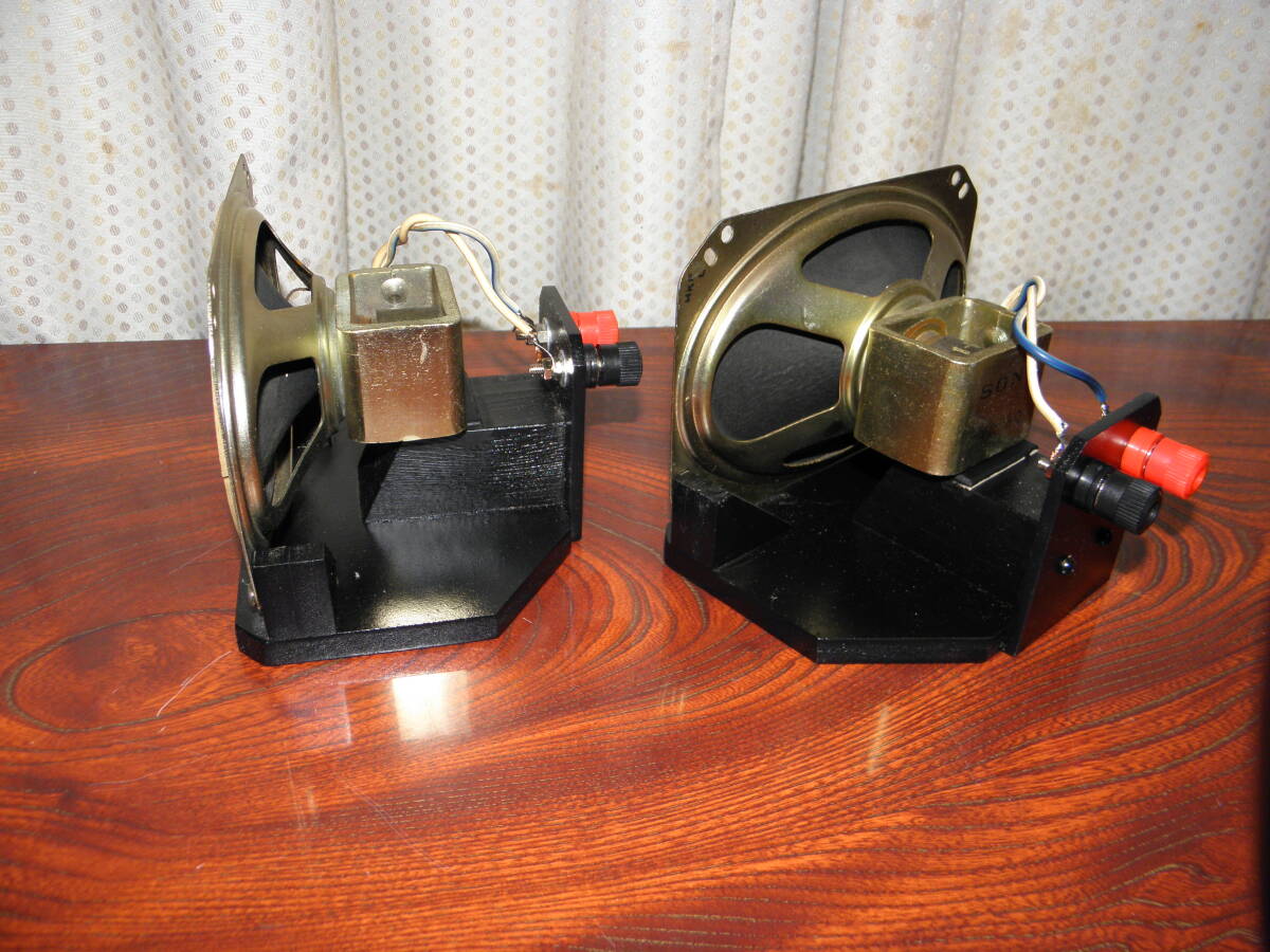 【自作品】　Add-On(スタンド形式)フルレンジ＃511　SONY(Foster-OEM) 楕円コーン型15×10cm（ケーブル付き）