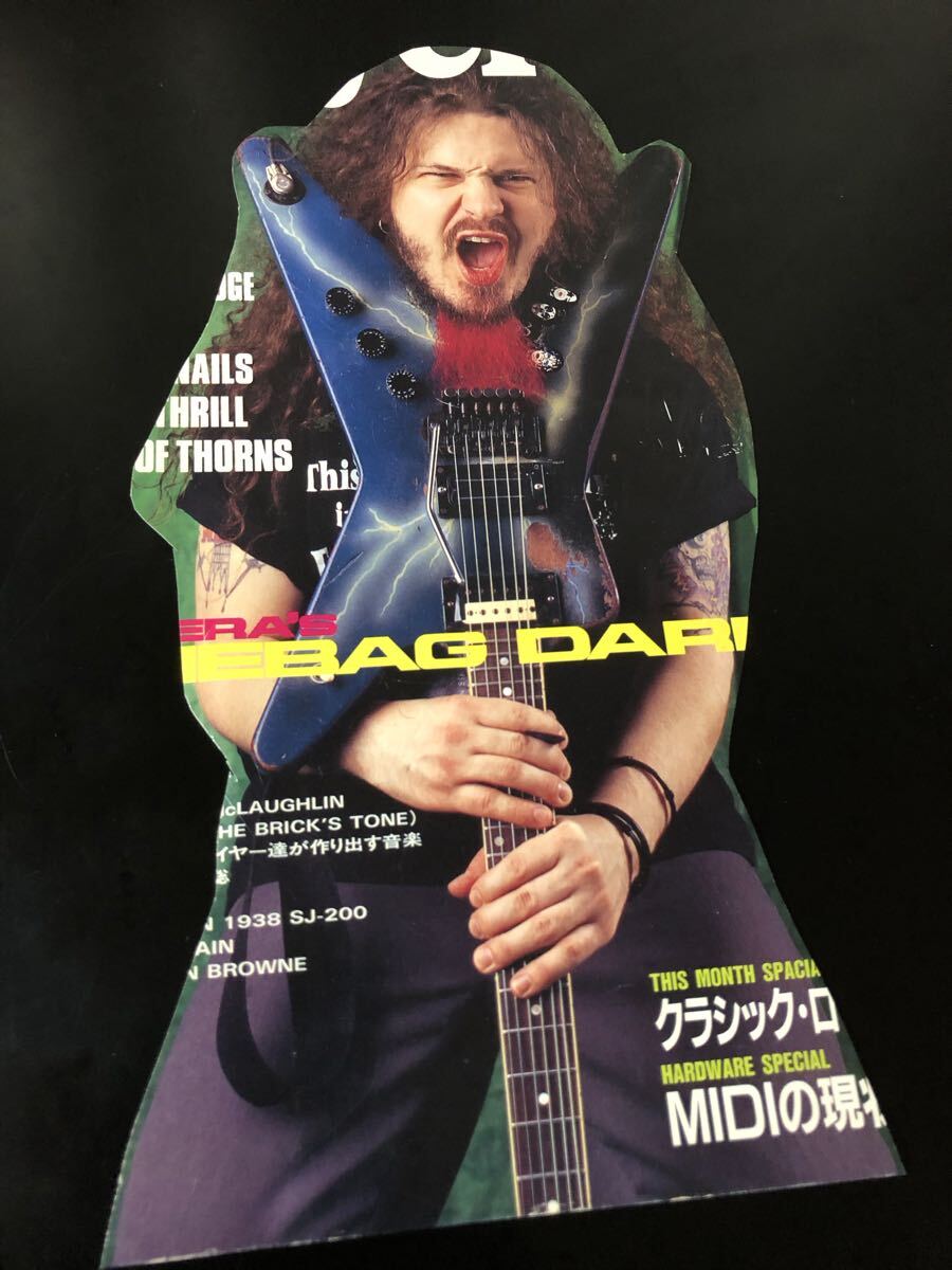 0917X редкость вырезки большой m сумка *dareruDimebag Darrell / хлеб tera PANTERA