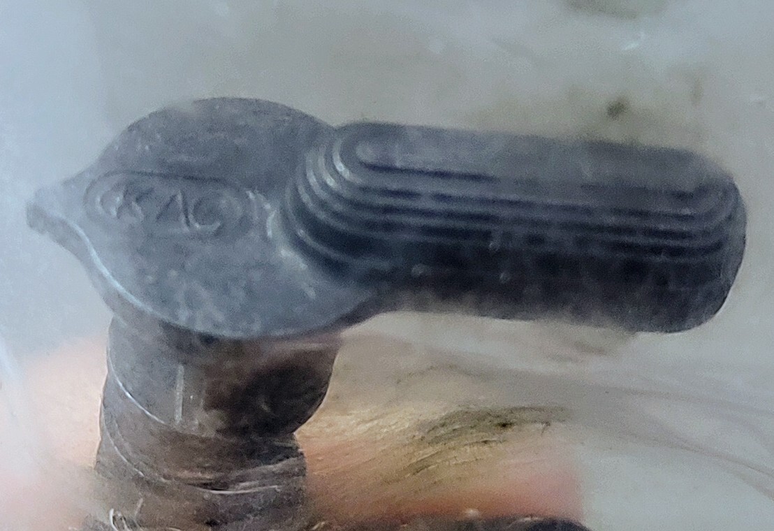 ★★米軍 実物 官給 旧型 刻印 KAC Knights Armament フルオートアンビセレクター 放出未使用品★★Mk18 SEAL MARSOC 海兵隊 トレポン GBBの画像3